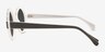 Keep Glowing Multicolor Black PlasticSunglass Frames from EyeBuyDirect, Side View