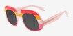 Dream Chaser Striped Red PlasticSunglass Frames from EyeBuyDirect, Angle View