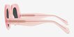 Dream Chaser Striped Red PlasticSunglass Frames from EyeBuyDirect, Side View