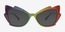 Vibe Maker Rainbow PlasticSunglass Frames from EyeBuyDirect, Front View