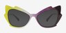 Vibe Maker Multicolor PlasticSunglass Frames from EyeBuyDirect, Front View