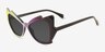 Vibe Maker Multicolor PlasticSunglass Frames from EyeBuyDirect, Angle View