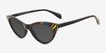 Live Loud Black PlasticSunglass Frames from EyeBuyDirect, Angle View