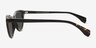 Live Loud Black PlasticSunglass Frames from EyeBuyDirect, Side View