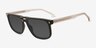 Caldwell Black Alternative MaterialsSunglass Frames from EyeBuyDirect, Angle View