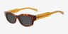 Hargrove Tortoise Alternative MaterialsSunglass Frames from EyeBuyDirect, Angle View