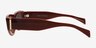 Alcott Burgundy Alternative MaterialsSunglass Frames from EyeBuyDirect, Side View