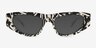 Alcott Black White Pattern Alternative MaterialsSunglass Frames from EyeBuyDirect, Front View