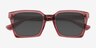 Cabana Purple Alternative MaterialsSunglass Frames from EyeBuyDirect, Closed View