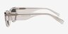 Edie Gray Alternative MaterialsSunglass Frames from EyeBuyDirect, Side View