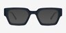 Pomade Blue AcetateSunglass Frames from EyeBuyDirect, Front View