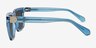 Hastings Blue Alternative MaterialsSunglass Frames from EyeBuyDirect, Side View