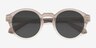 Devereux Gradient Gray Clear Alternative MaterialsSunglass Frames from EyeBuyDirect, Closed View