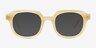 Shaw Striped Cream AcetateSunglass Frames from EyeBuyDirect, Front View