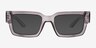 Steele Gray Alternative MaterialsSunglass Frames from EyeBuyDirect, Front View