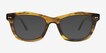 Vaughn Brown Floral Alternative MaterialsSunglass Frames from EyeBuyDirect, Front View