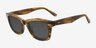 Vaughn Brown Floral Alternative MaterialsSunglass Frames from EyeBuyDirect, Angle View