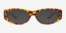 Wolfe Tortoise Alternative MaterialsSunglass Frames from EyeBuyDirect, Front View