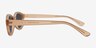 Ford Brown Eco-friendlySunglass Frames from EyeBuyDirect, Side View