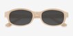 Ford Cream Alternative MaterialsSunglass Frames from EyeBuyDirect, Closed View