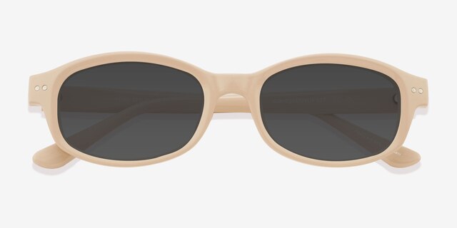 Ford Cream Alternative MaterialsSunglass Frames from EyeBuyDirect, Closed View