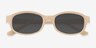 Ford Cream Alternative MaterialsSunglass Frames from EyeBuyDirect, Closed View