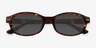 Ford Tortoise Alternative MaterialsSunglass Frames from EyeBuyDirect, Closed View
