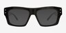 Opta Black Alternative MaterialsSunglass Frames from EyeBuyDirect, Front View