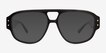 Prismo Black Alternative MaterialsSunglass Frames from EyeBuyDirect, Front View
