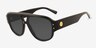 Prismo Black Alternative MaterialsSunglass Frames from EyeBuyDirect, Angle View