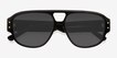 Prismo Black Alternative MaterialsSunglass Frames from EyeBuyDirect, Closed View