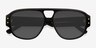 Prismo Black Alternative MaterialsSunglass Frames from EyeBuyDirect, Closed View
