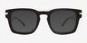 St James Black Alternative MaterialsSunglass Frames from EyeBuyDirect, Front View