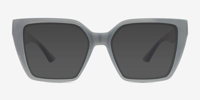 Delano Blue Alternative MaterialsSunglass Frames from EyeBuyDirect, Front View