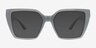 Delano Blue Alternative MaterialsSunglass Frames from EyeBuyDirect, Front View