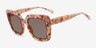 Creswyn Floral AcetateSunglass Frames from EyeBuyDirect, Angle View