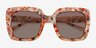 Creswyn Floral AcetateSunglass Frames from EyeBuyDirect, Closed View