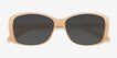 Frankie Jelly Alternative MaterialsSunglass Frames from EyeBuyDirect, Closed View