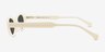 Wexler White Alternative MaterialsSunglass Frames from EyeBuyDirect, Side View