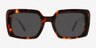 Marchand Tortoise Alternative MaterialsSunglass Frames from EyeBuyDirect, Front View