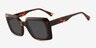 Marchand Tortoise Alternative MaterialsSunglass Frames from EyeBuyDirect, Angle View
