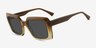 Marchand Green Alternative MaterialsSunglass Frames from EyeBuyDirect, Angle View