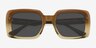 Marchand Green Alternative MaterialsSunglass Frames from EyeBuyDirect, Closed View