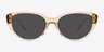 Pryce Brown Alternative MaterialsSunglass Frames from EyeBuyDirect, Front View