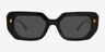 Marwood Black AcetateSunglass Frames from EyeBuyDirect, Front View