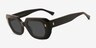 Marwood Black AcetateSunglass Frames from EyeBuyDirect, Angle View