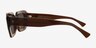 Marwood Brown AcetateSunglass Frames from EyeBuyDirect, Side View