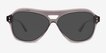 Harcourt Gray AcetateSunglass Frames from EyeBuyDirect, Front View