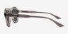 Harcourt Gray AcetateSunglass Frames from EyeBuyDirect, Side View