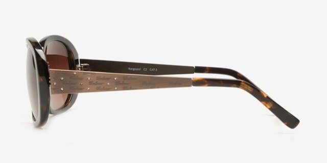 Kargopol TortoiseSunglass Frames from EyeBuyDirect, Side View